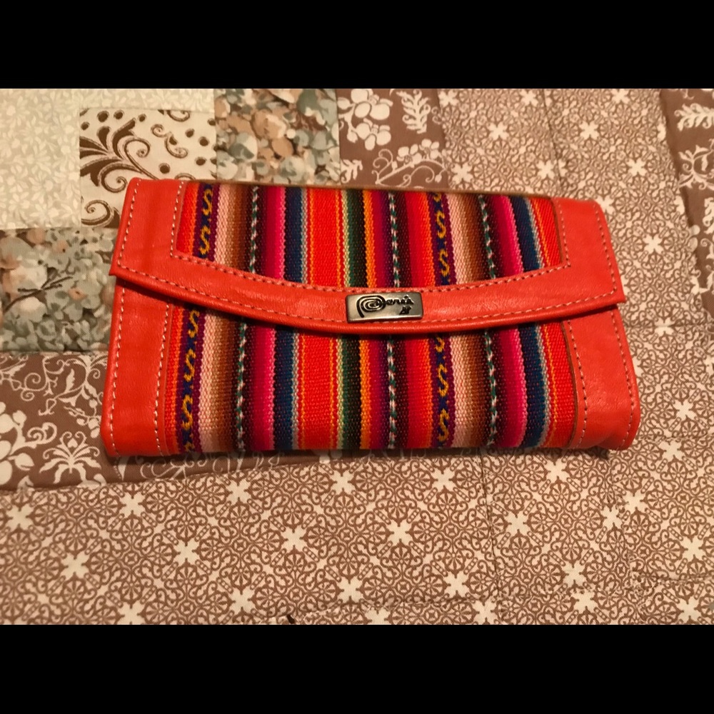 Brand new wallet in fun Indian inspired print